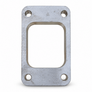 Brida turbo T3 en acero inoxidable AISI 304L de 12 mm